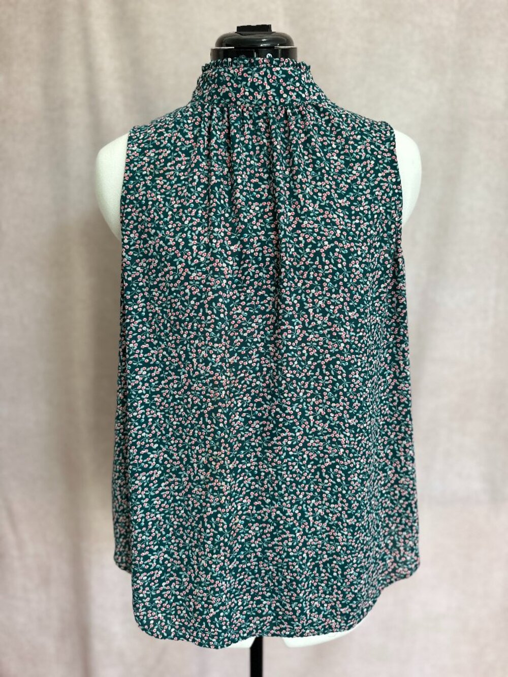 LOFT, Halter Tank Blouse Top, Floral, Medium